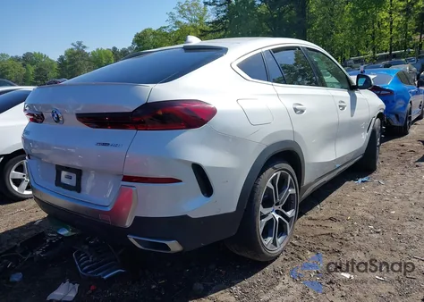 2020 BMW X6 Sdrive40I z USA, uszkodzony, nr VIN 5UXCY4C00L9D63232